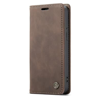 CASEME Lommebok-deksel iPhone 13 - Kaffe