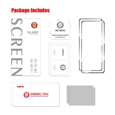 ENKAY 2stk for Xiaomi 14T/14T Pro Glass skjermbeskyttere