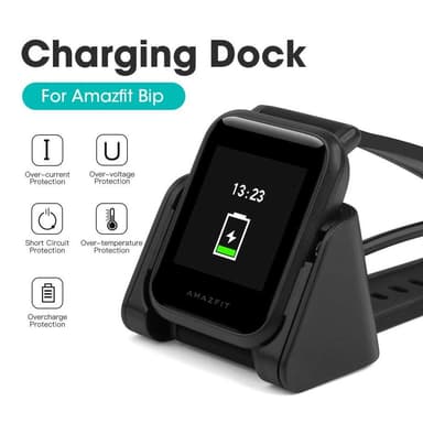 Amazfit Bip Lite A1915/Bip A1608 USB-ladekabel/Dock 1m