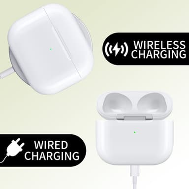 D04 for AirPods 3 erstatningsladeveske Innebygd 620mAh batteri