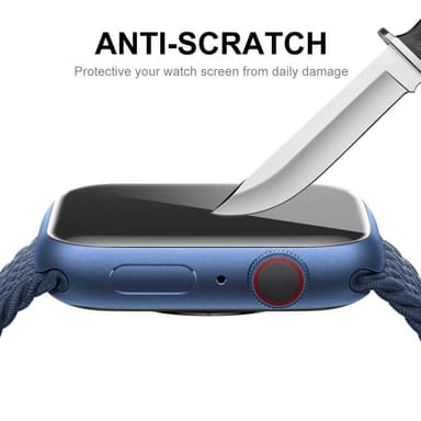 Apple Watch Series 7 41mm Enkay herdet glass, 2-pakning