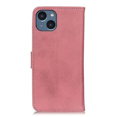 KHAZNEH iPhone 15 Lommebok-deksel - Rosa