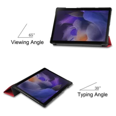 Slim Fit Dekseldeksel Til Samsung Galaxy Tab A8 10.5"" (2021) - Rød