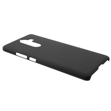 Nokia 7 Plus Gummiert Hardplastdeksel - Svart
