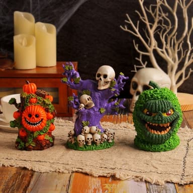 Halloween skummelt skrekkornament skummelt dekorasjonsfest - Skull Tree