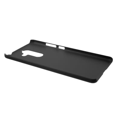 Nokia 7 Plus Gummiert Hardplastdeksel - Svart