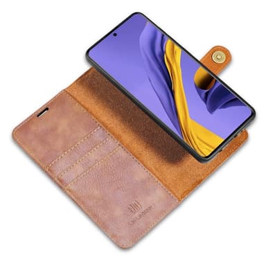 DG.MING Samsung Galaxy A71 Split Lommebok-deksel I Lær - Brun