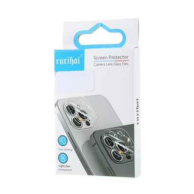 iPhone 13 Pro Max Full Cover Beskyttende Herdet Glass for Kameralinse