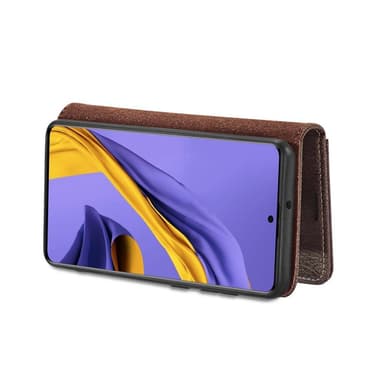 DG.MING Samsung Galaxy A71 Split Lommebok-deksel I Lær - Grå