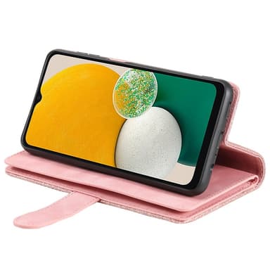 Til Samsung Galaxy S25+ 5G Deksel med Glidelås og 9 Kortspor