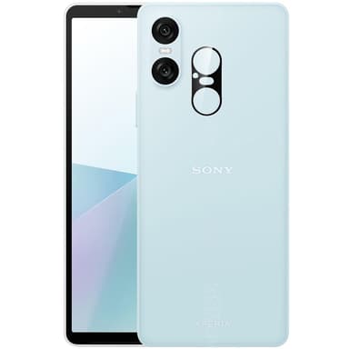 Til Sony Xperia 10 VI Kameralinsefilm Objektivdeksel i Herdet Glass