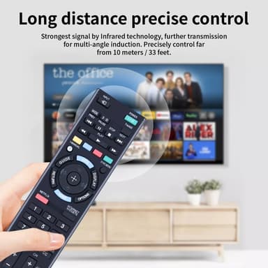 Fjernkontrollerstatning for RM-YD073 For Sony TV