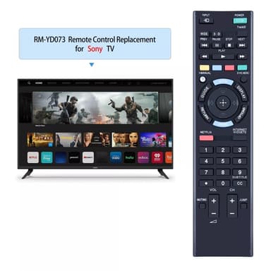 Fjernkontrollerstatning for RM-YD073 For Sony TV