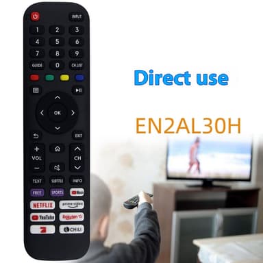 Fjernkontrollerstatning for EN2AL30H For Hisense Smart Tv