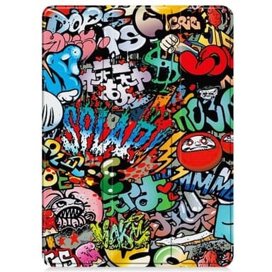 Slim Fit Dekselveske til OnePlus Pad 2 Auto Wake/Sleep - Graffiti