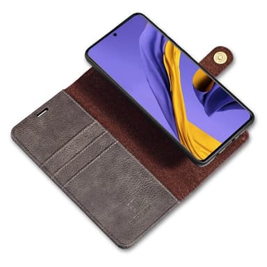 DG.MING Samsung Galaxy A71 Split Lommebok-deksel I Lær - Grå
