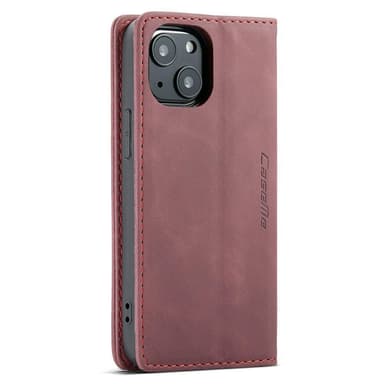 CASEME Lommebok-deksel iPhone 13 - Vinrød