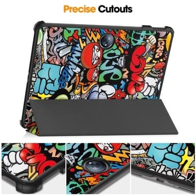 Slim Fit Dekselveske til OnePlus Pad 2 Auto Wake/Sleep - Graffiti