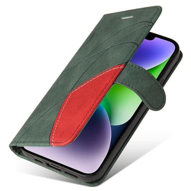 KT Lommebok-deksel til iPhone 15 Plus - Grønn