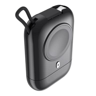 Qi trådløs strømbank til Apple Watch-serien 7/6/5/4/3/2/1 2580mAh