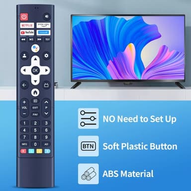 Fjernkontrollerstatning for HS-7A05H-00 for Skyworth Coocaa TV
