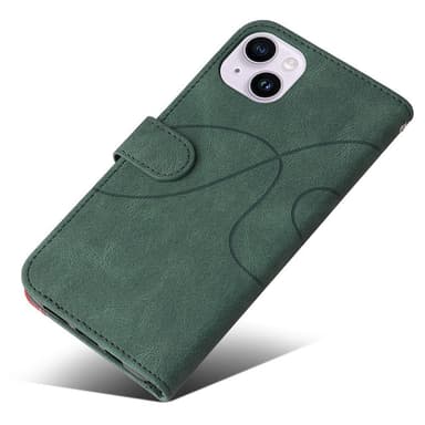 KT Lommebok-deksel til iPhone 15 Plus - Grønn