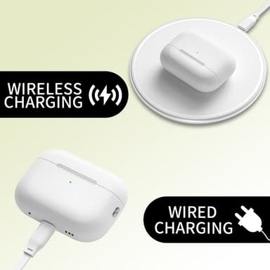 D03 for AirPods Pro 2 erstatningsladeveske Innebygd 680mAh batteri