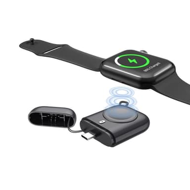 Qi trådløs strømbank til Apple Watch-serien 7/6/5/4/3/2/1 2580mAh
