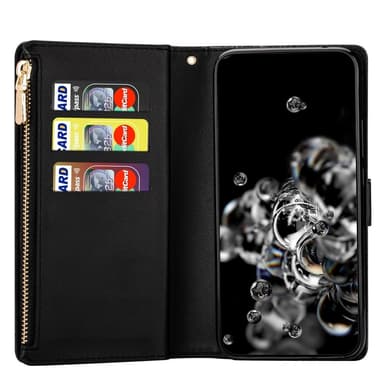 For Samsung Galaxy S25+ Etui Stjernehimmel Gravert Lommebokdeksel