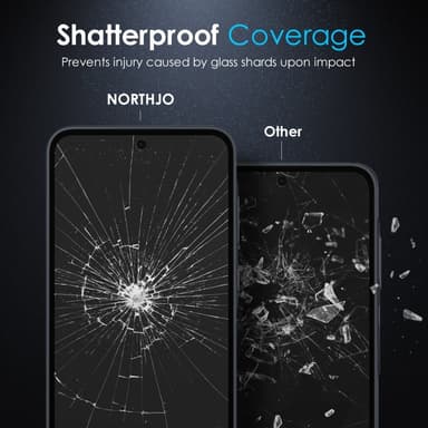 NORTHJO For Samsung Galaxy A36 A56 Privacy Screen Protector Anti-Spy herdet glass