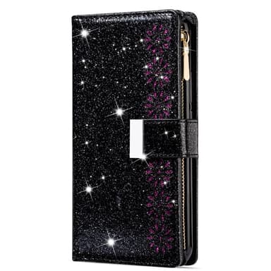 For Samsung Galaxy S25+ Etui Stjernehimmel Gravert Lommebokdeksel