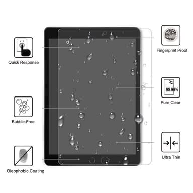 Herdet glass til Apple iPad 10.2 2021/2020/2019