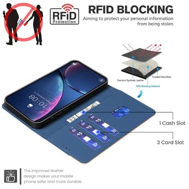 BINFEN Lommebok-deksel til Xiaomi Redmi 14C