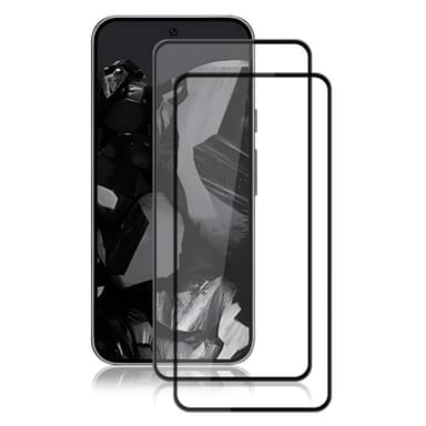 AMORUS for Pixel 9/9 Pro Skjermbeskytter i Herdet Glass 2-Pakke