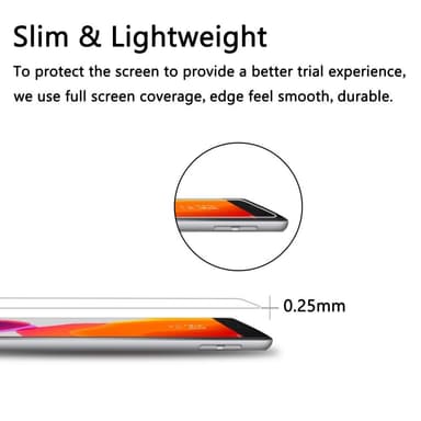 Herdet glass til Apple iPad 10.2 2021/2020/2019