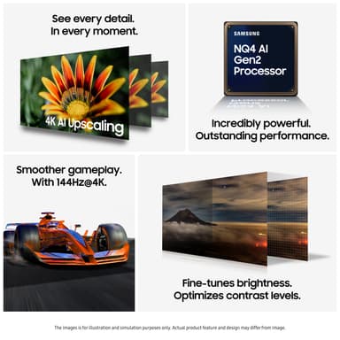 Samsung 55” QN77F 4K MiniLED Smart-TV (2025)