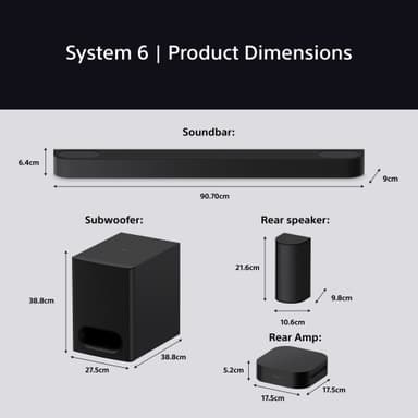 Sony Bravia Theatre System 6 hjemmekinoanlegg