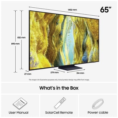 Samsung 65” QN77F 4K MiniLED Smart-TV (2025)