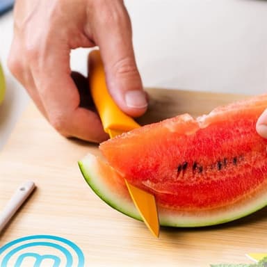 Masterchef Vivid Knivsett med 5 kniver - Fargerik - Kjent fra MasterChef Norge