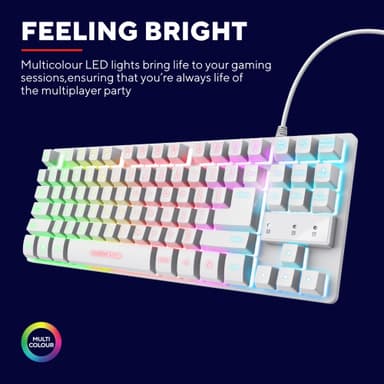 Trust GXT833W Thado gamingtastatur