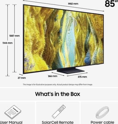 Samsung 85” QN77F 4K Edge MiniLED Smart-TV (2025)