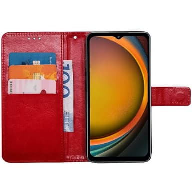 Lommebokdeksel 3-kort Samsung Galaxy Xcover 7 Pro - Rød