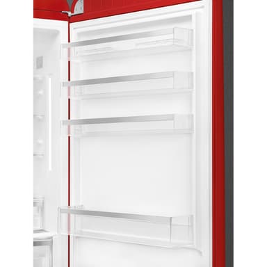 Smeg 50's Style Kombiskap FAB38RRD6 (Rød)