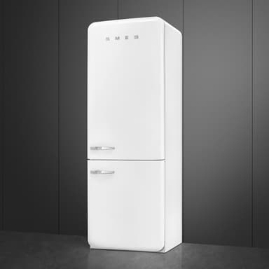 Smeg 50's Style Kombiskap FAB38RWH6 (Hvit)
