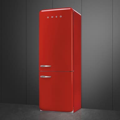 Smeg 50's Style Kombiskap FAB38RRD6 (Rød)