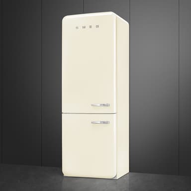 Smeg 50's Style Kombiskap FAB38LCR6 (Cream)