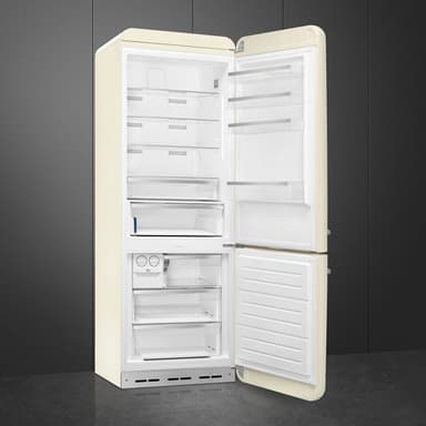 Smeg 50's Style Kombiskap FAB38RCR6 (Cream)