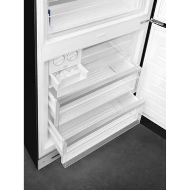 Smeg 50's Style Kombiskap FAB38RBL6 (Svart)