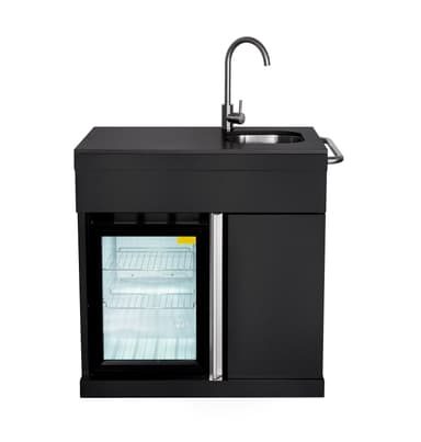 Pure - Frittstående utekjøkken - Compact - Svart