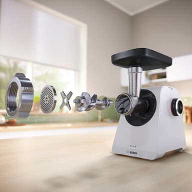 Bosch Series 4 kjøttkvern MFWS420W (hvit)